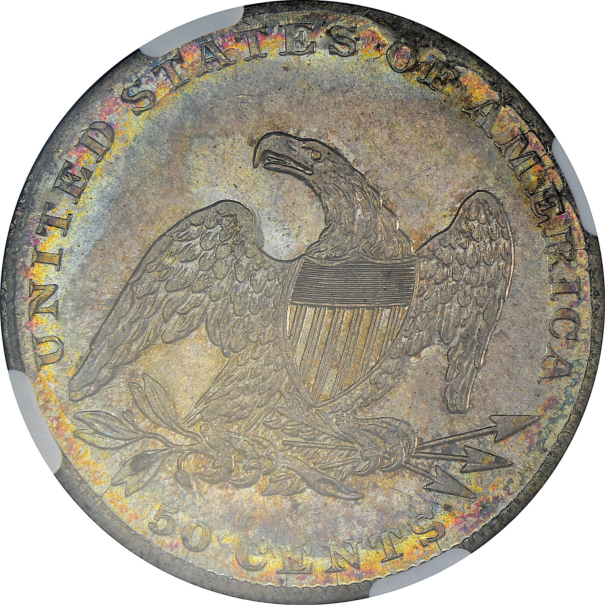 1837 50C MS61 NGC