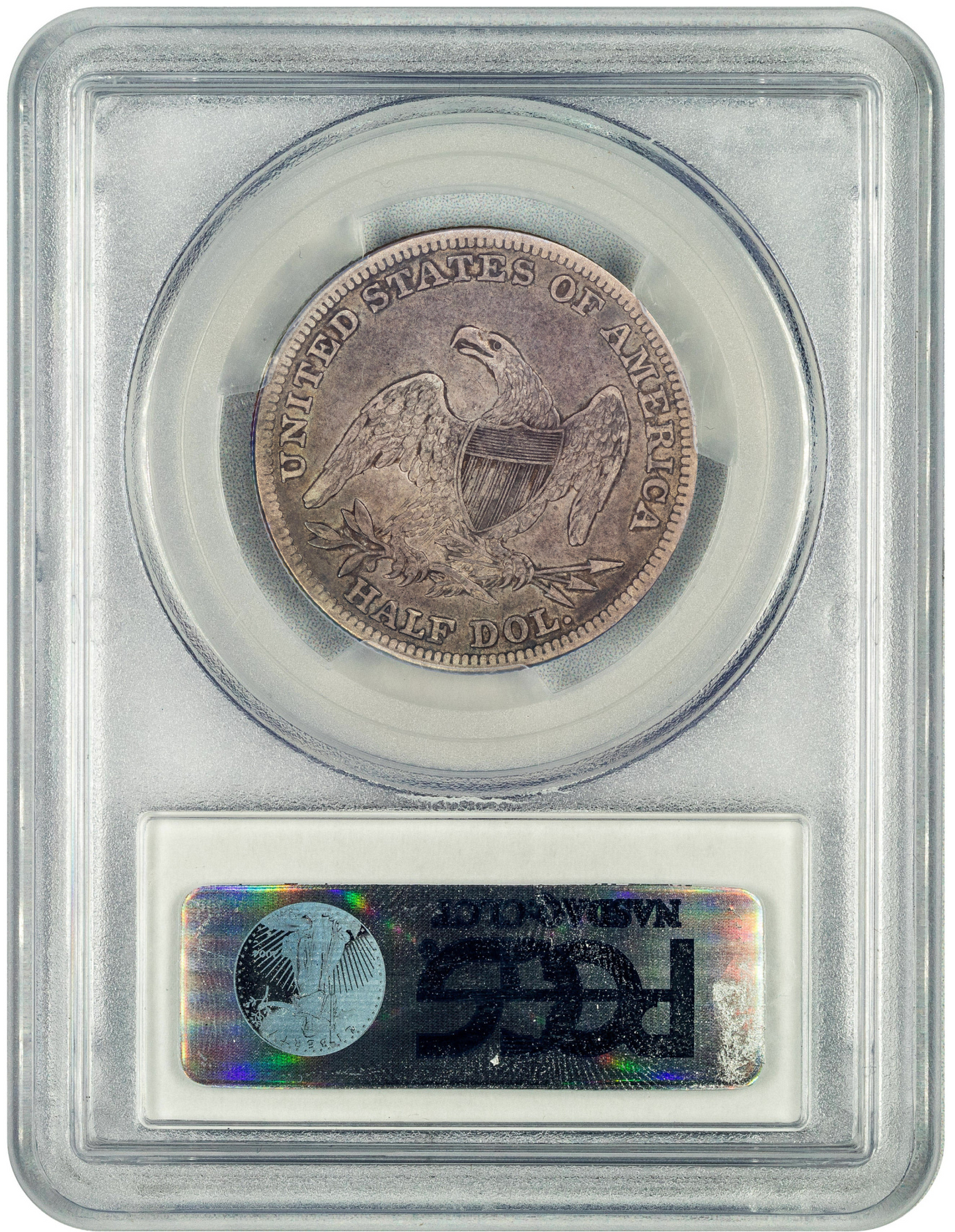 1839-O 50C XF45 PCGS CAC REVERSE HOLDER
