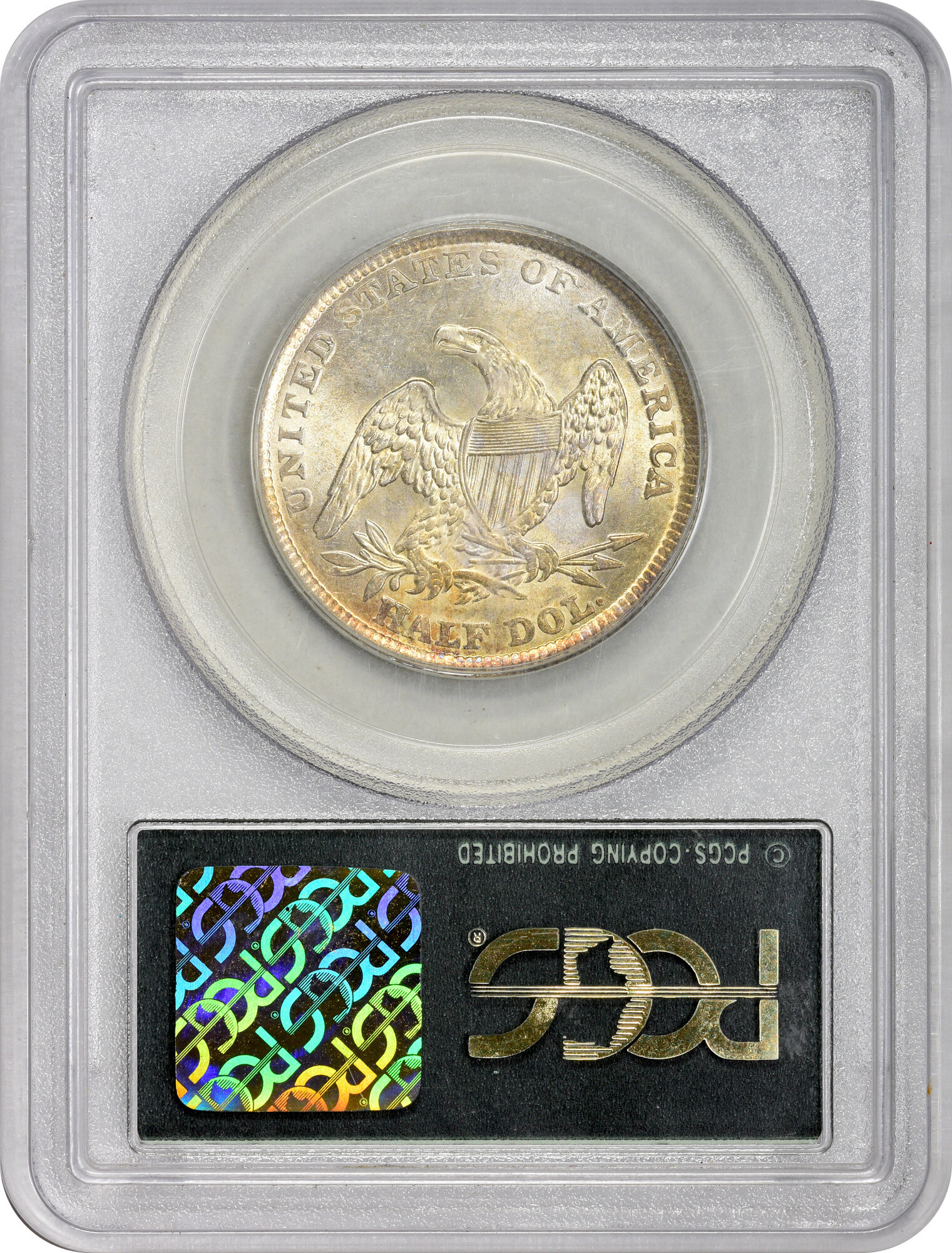 1839 50C R.E CAPPED BUST AU58 OGH PCGS CAC - Paradime Coins | PCGS NGC CACG CAC Rare US Numismatic Coins For Sale