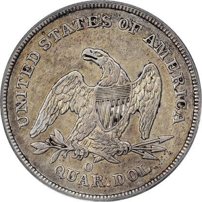 1840-O 25C Vf35 Pcgs Cac