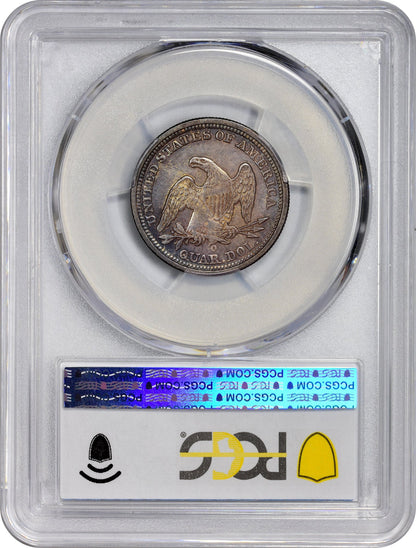 1841-O 25C Ms62 Pcgs Cac