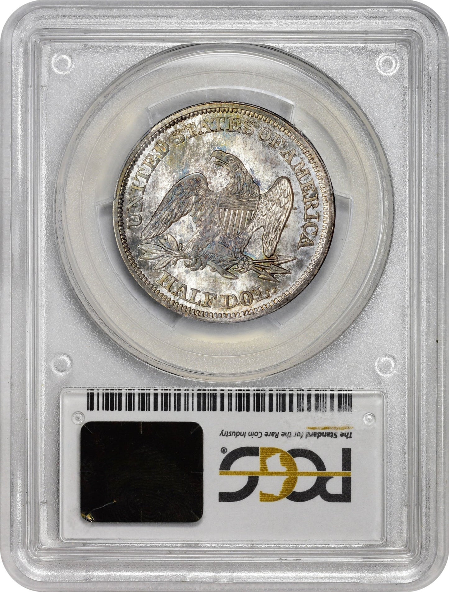 1842 50C MEDIUM DATE MS66 PCGS CAC 50C