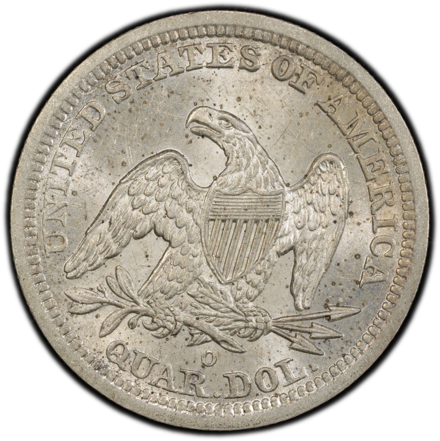 1842-O 25C LARGE DATE MS61 PCGS CAC 25C