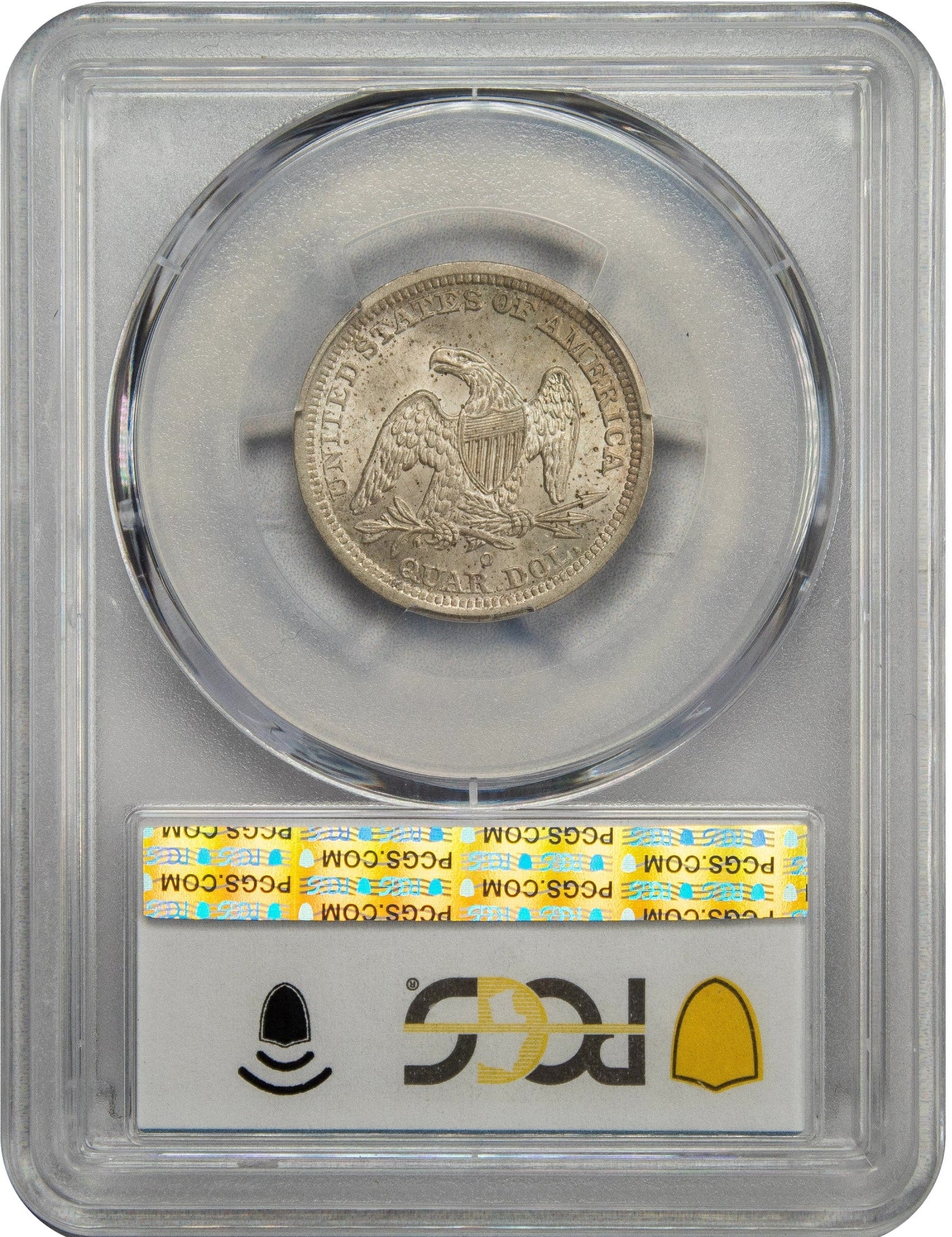 1842-O 25C LARGE DATE MS61 PCGS CAC 25C