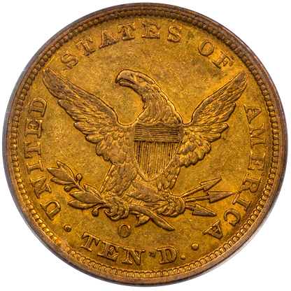 1847-O $10 New Orleans Liberty Head Eagle XF40 OGH PCGS CAC 