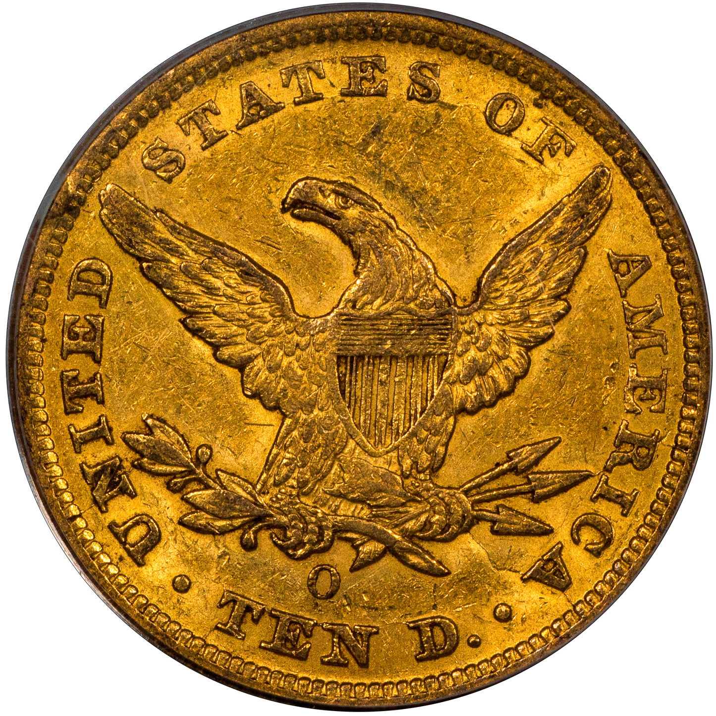 1847-O $10 Liberty Head Eagle XF45 OGH PCGS CAC