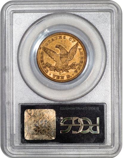1847-O $10 Liberty Head Eagle XF45 OGH PCGS CAC REVERSE HOLDER