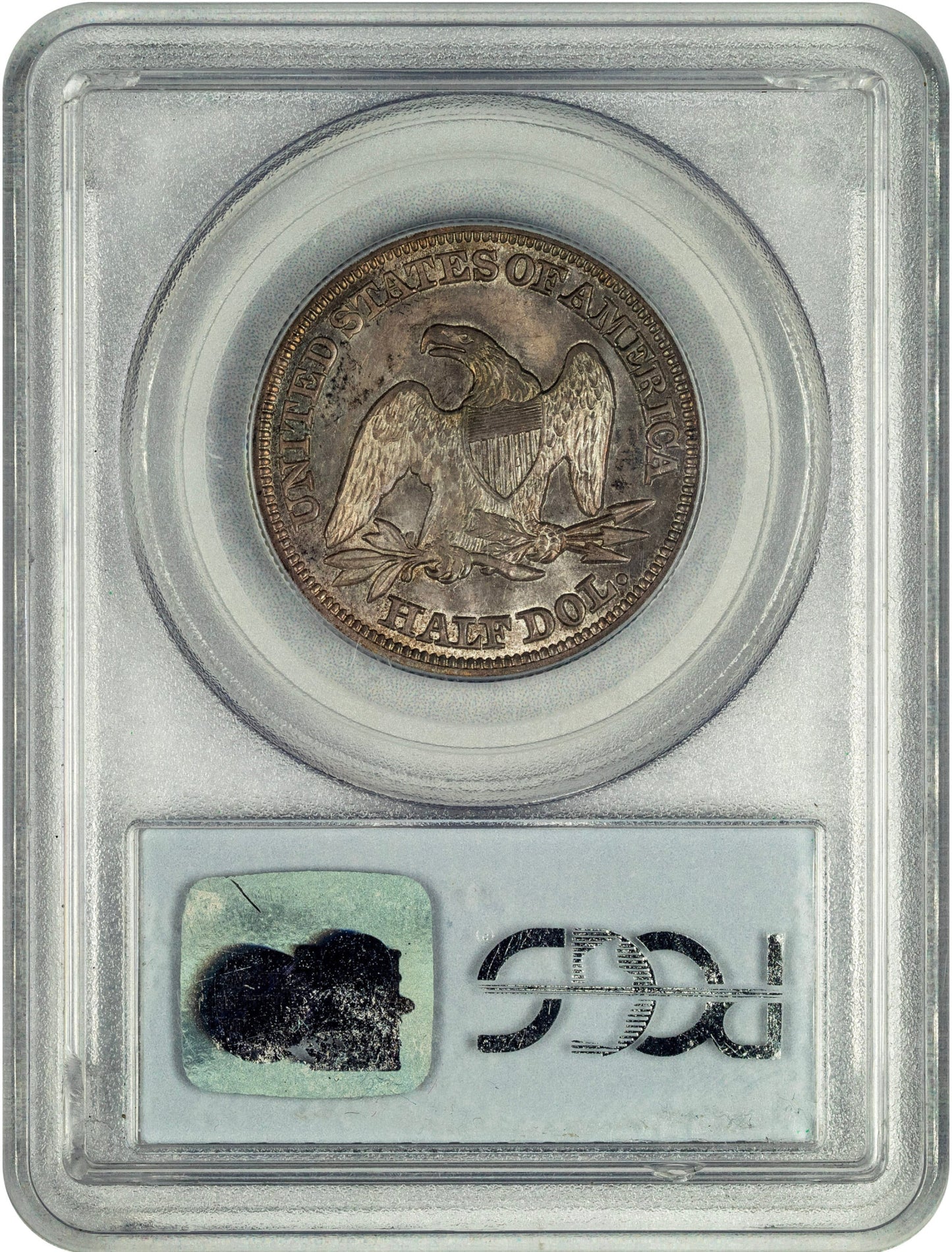1848 50C MS65 PCGS CAC REVERSE HOLDER