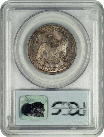 1848 50C MS65 PCGS CAC REVERSE HOLDER