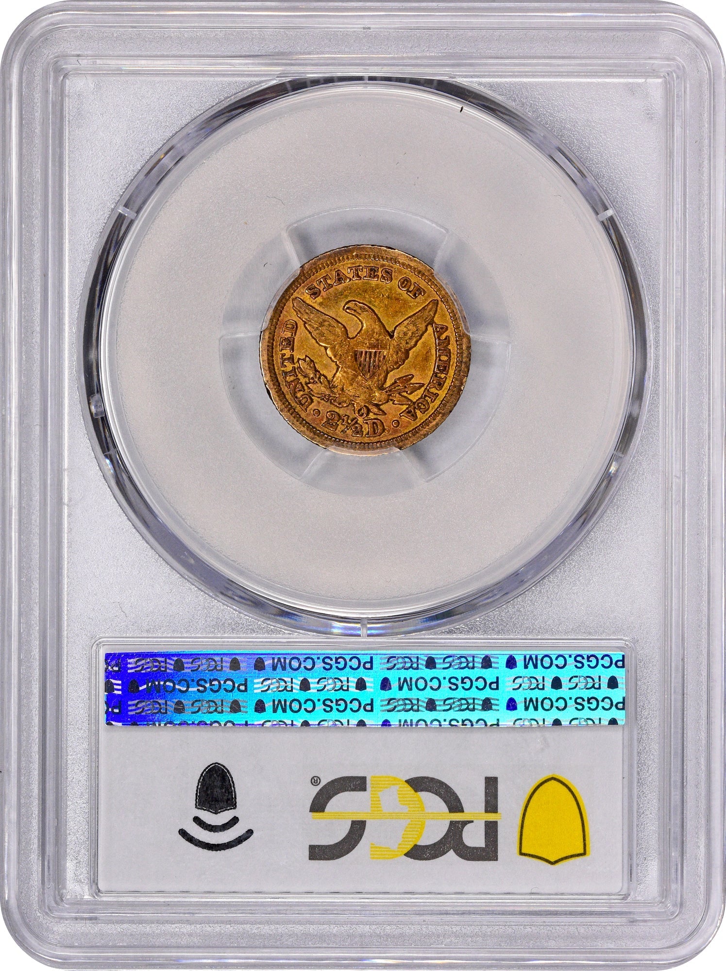 1850-O $2.5 XF40 PCGS CAC - Paradime Coins | PCGS NGC CACG CAC Rare US Numismatic Coins For Sale