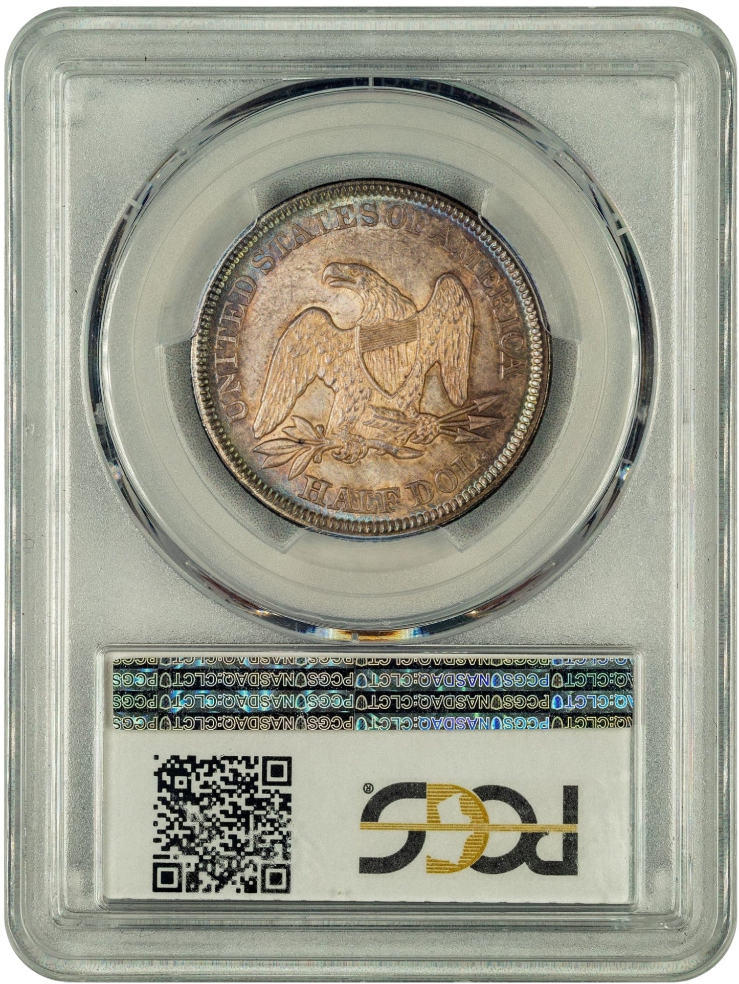1851 50C MS64 PCGS CAC HOLDER WITH GREEN CAC STICKER