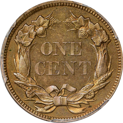 1856 1C FLYING EAGLE S-2 PR64 PCGS CAC EEPS 1C
