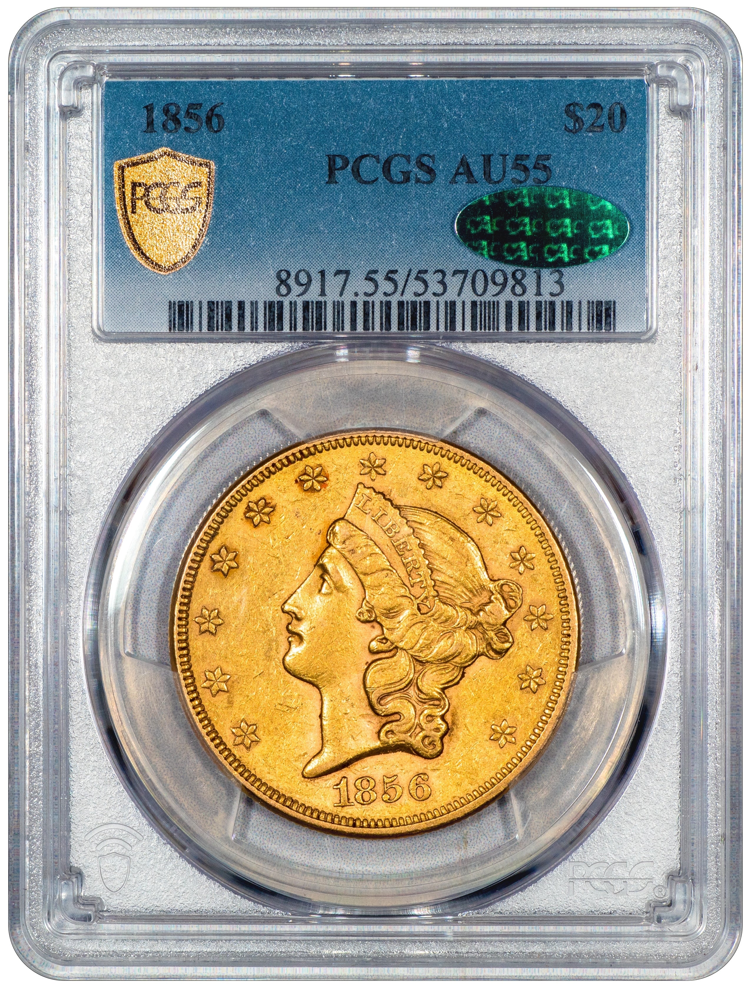 招*@様 1897年 PCGS AU55 5シリング硬貨 BUY 1856 $20 AU55 PCGS CAC : Paradime Coins