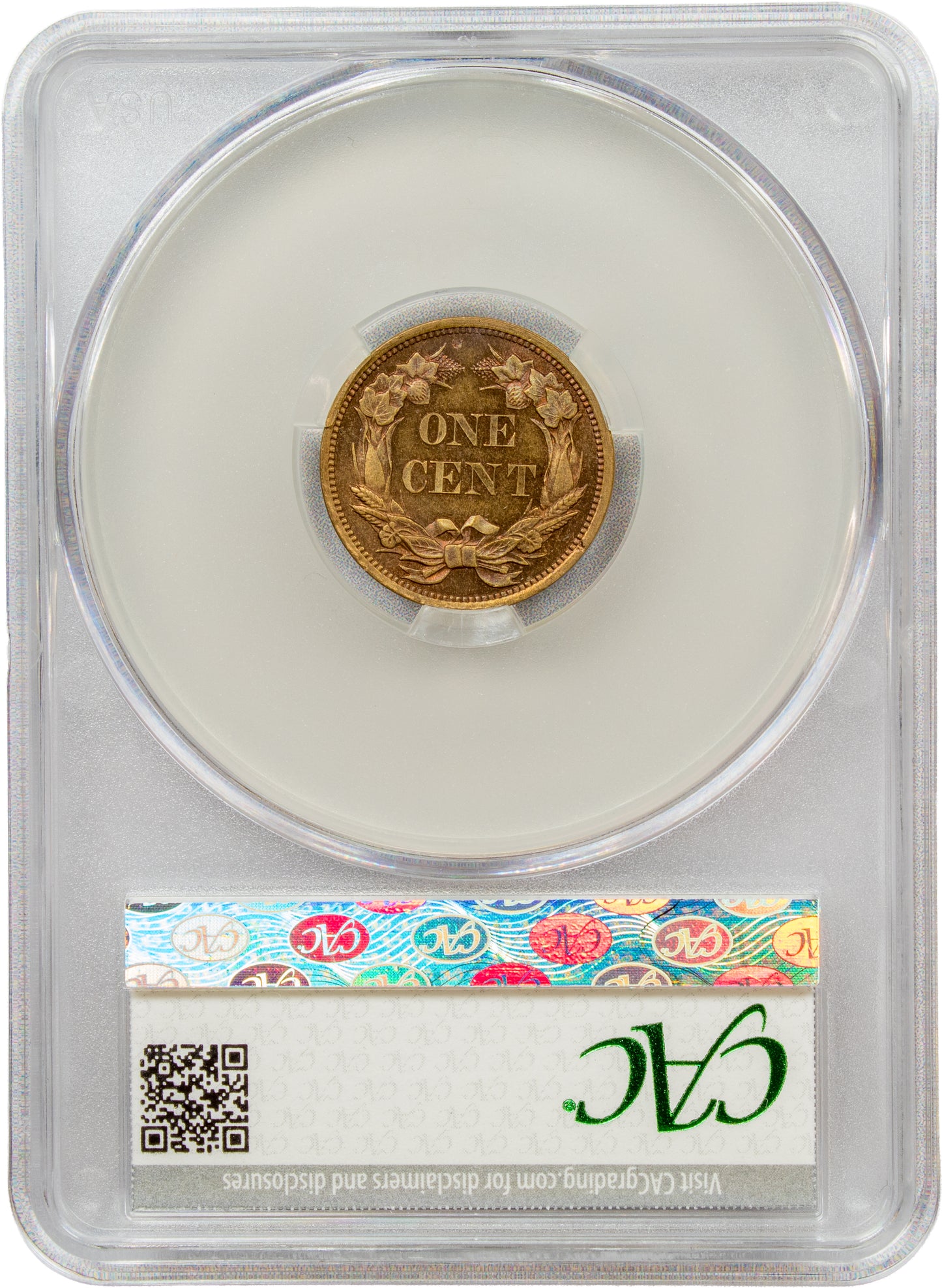 1856 Proof Flying Eagle Cent 1C PR66+ CACG 