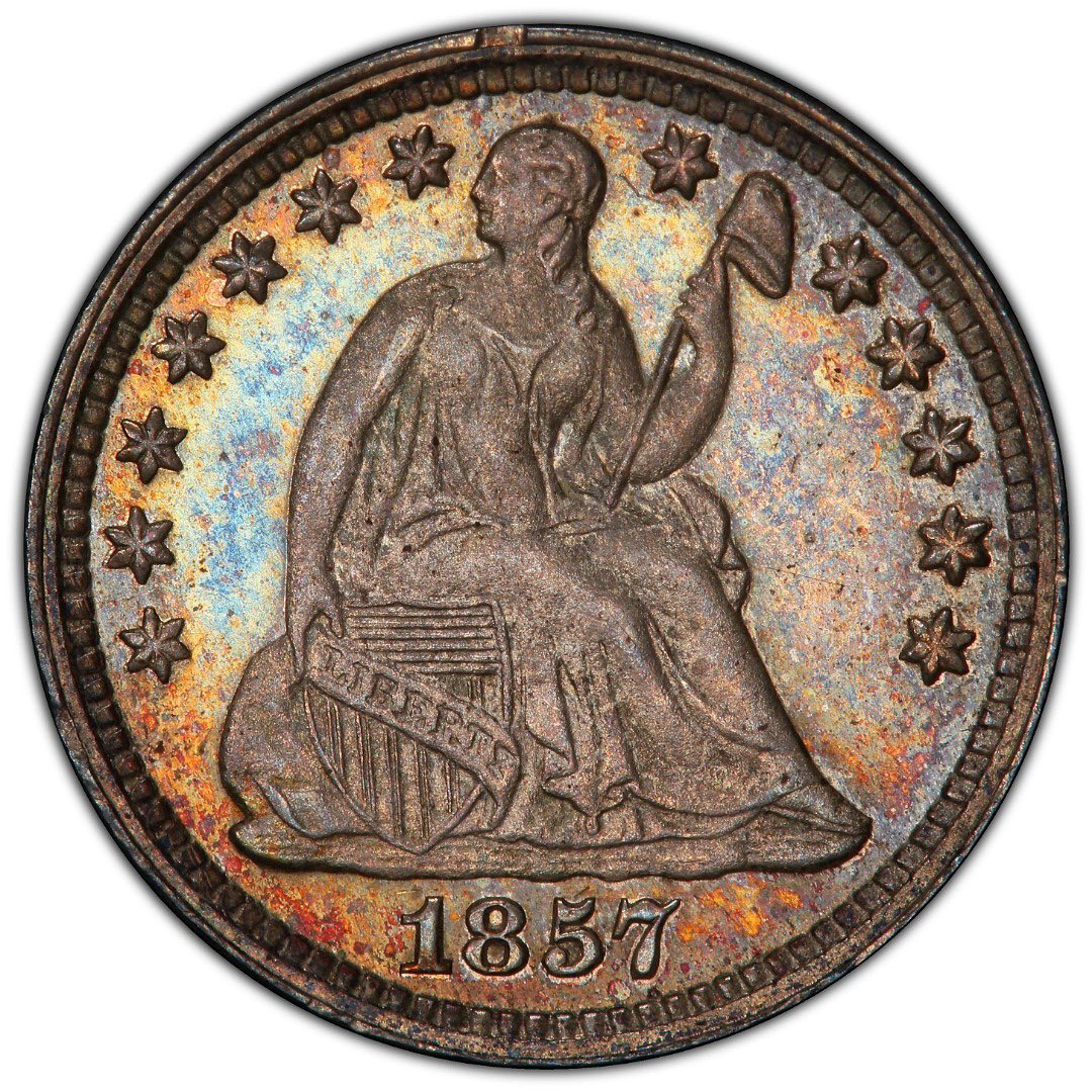 1857 H10C PR65 PCGS CAC - Paradime Coins | PCGS NGC CACG CAC Rare US Numismatic Coins For Sale