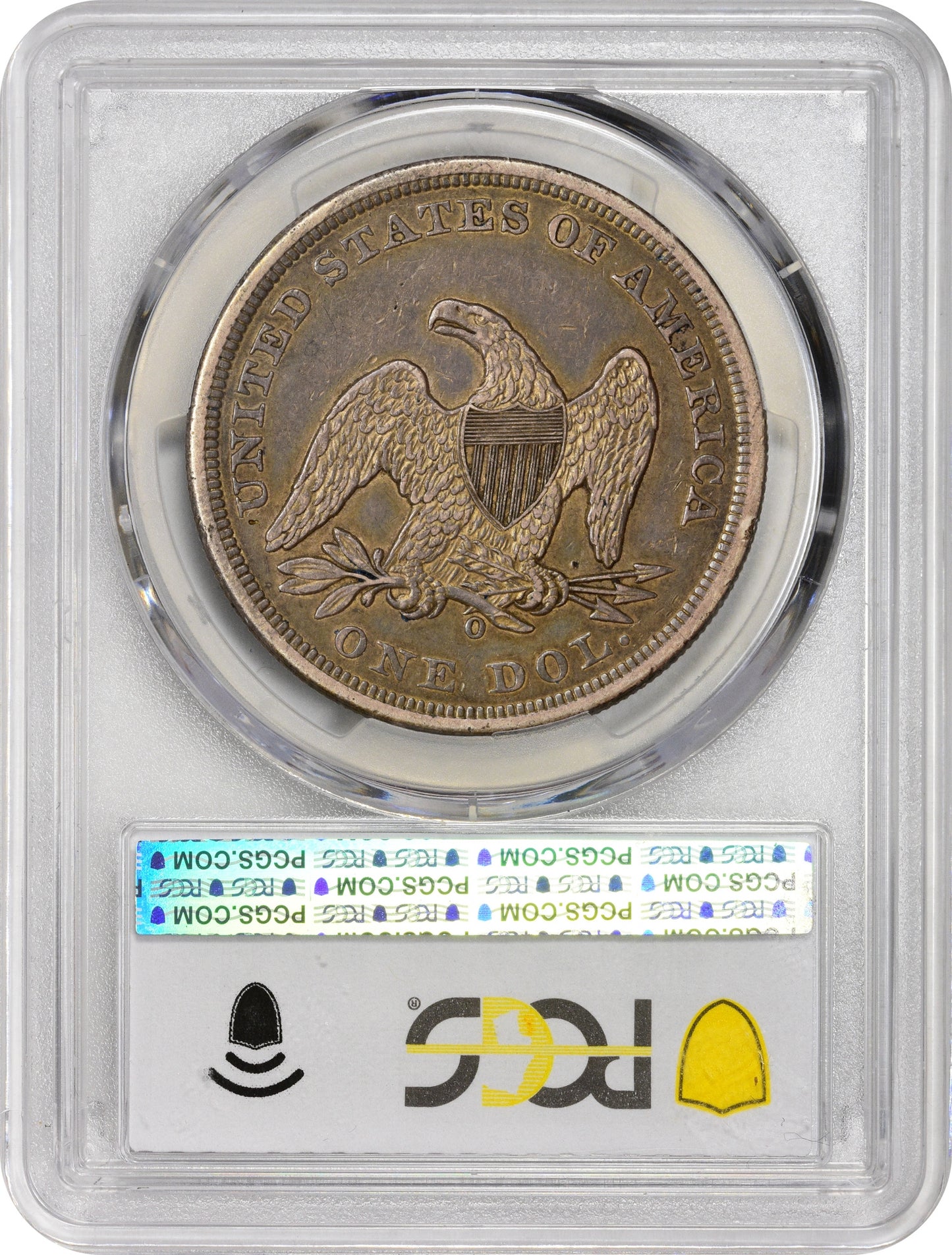 1859-O $1 XF45 PCGS CAC