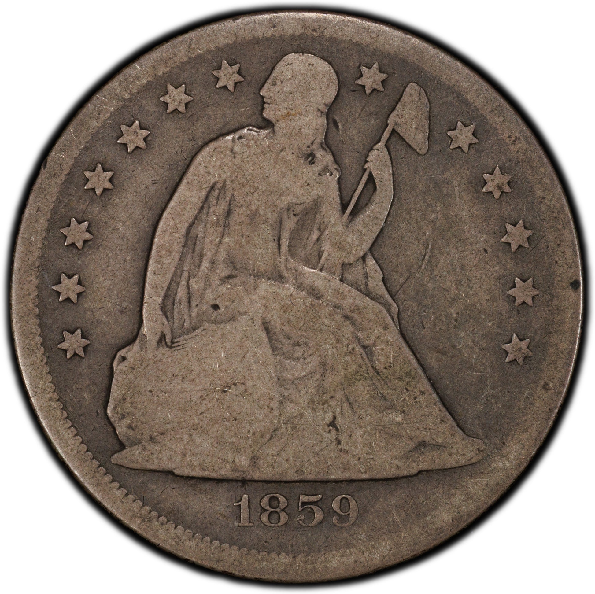 1859-O $1 G04 PCGS CAC