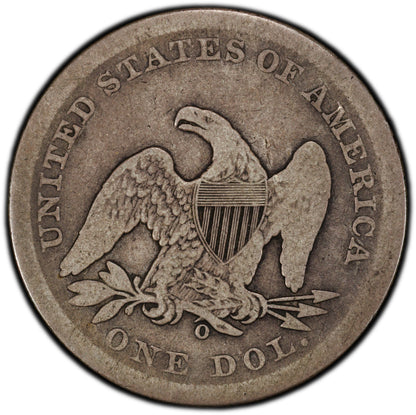 1859-O $1 G04 PCGS CAC REVERSE 