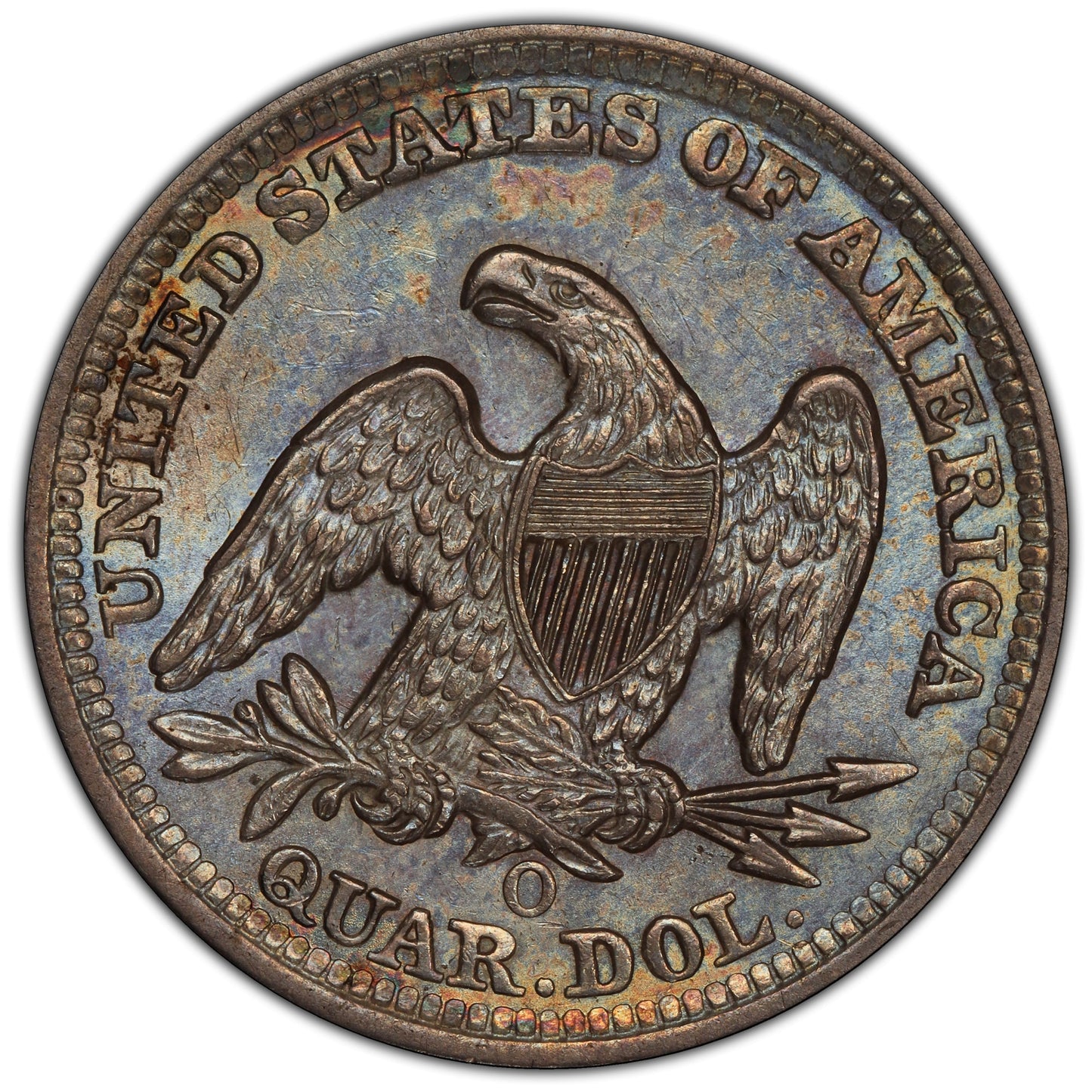 1859-O 25C MS63+ PCGS CAC 25C