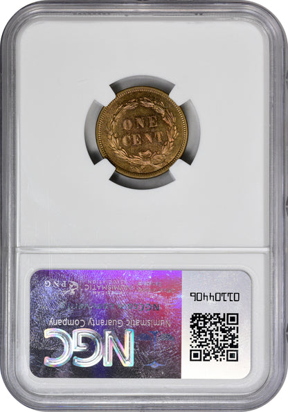 1859 1C PR65 NGC CAC EEPS