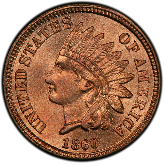 1860 1C MS67 PCGS EEPS  