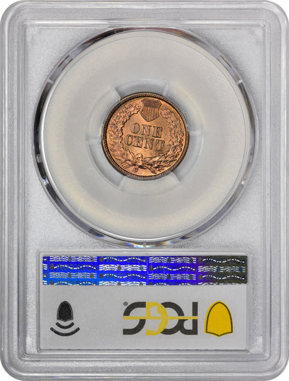 1860 1C MS67 PCGS EEPS REVERSE HOLDER 