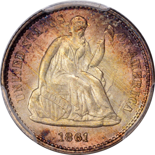 1861/0 H10C MS66+ PCGS CAC - Paradime Coins | PCGS NGC CACG CAC Rare US Numismatic Coins For Sale
