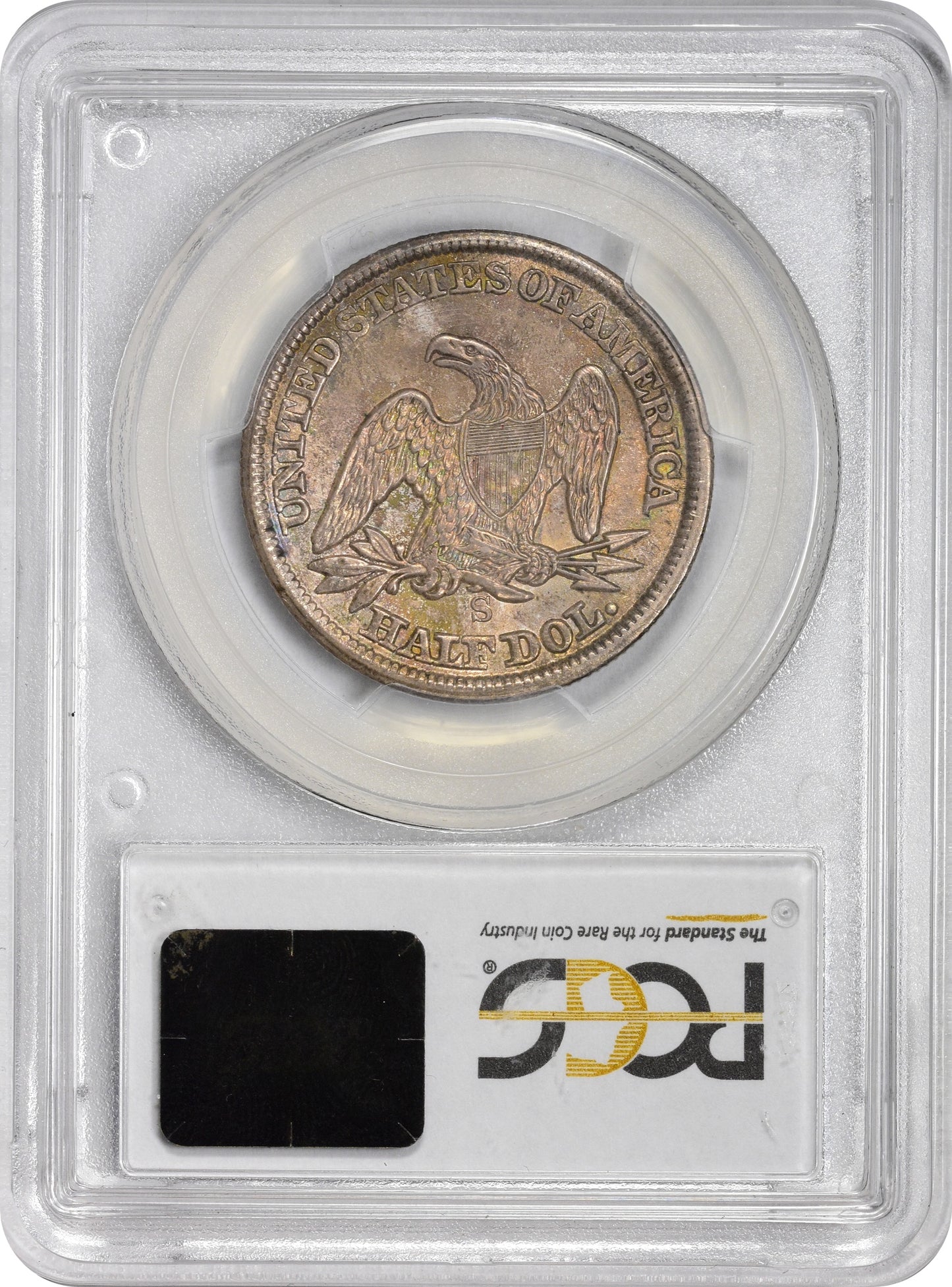 1862-S 50C MS64 PCGS CAC EX NEWMAN
