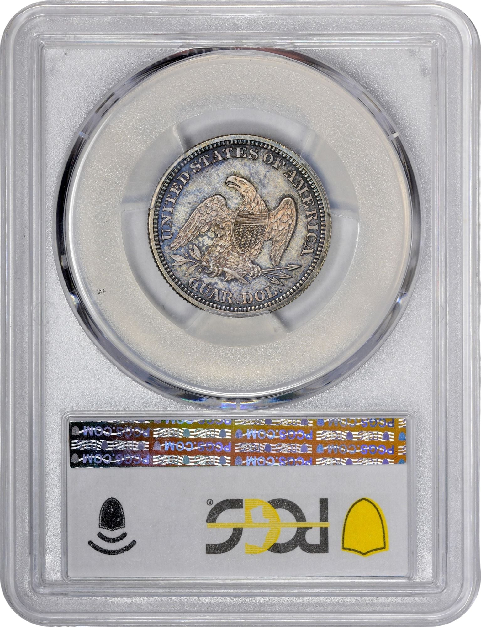 1863 25C PR64 PCGS CAC 25C