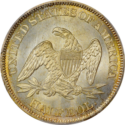 1863 50C MS65+ PCGS CAC Reverse