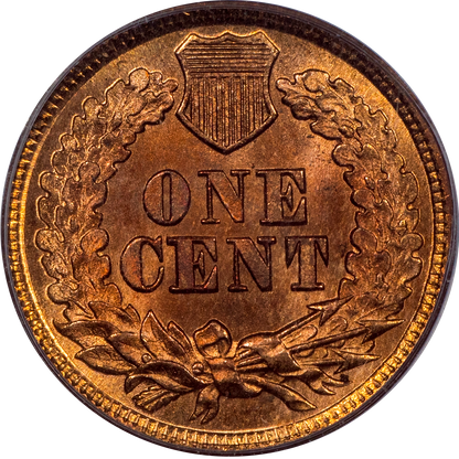 1864 1C BRONZE MS66 RD OGH PCGS CAC EEPS