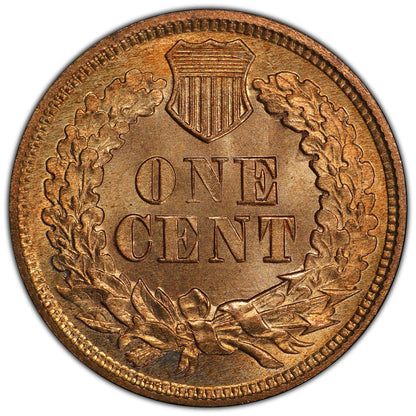 1867 1C MS66 RD PCGS EEPS REVERSE