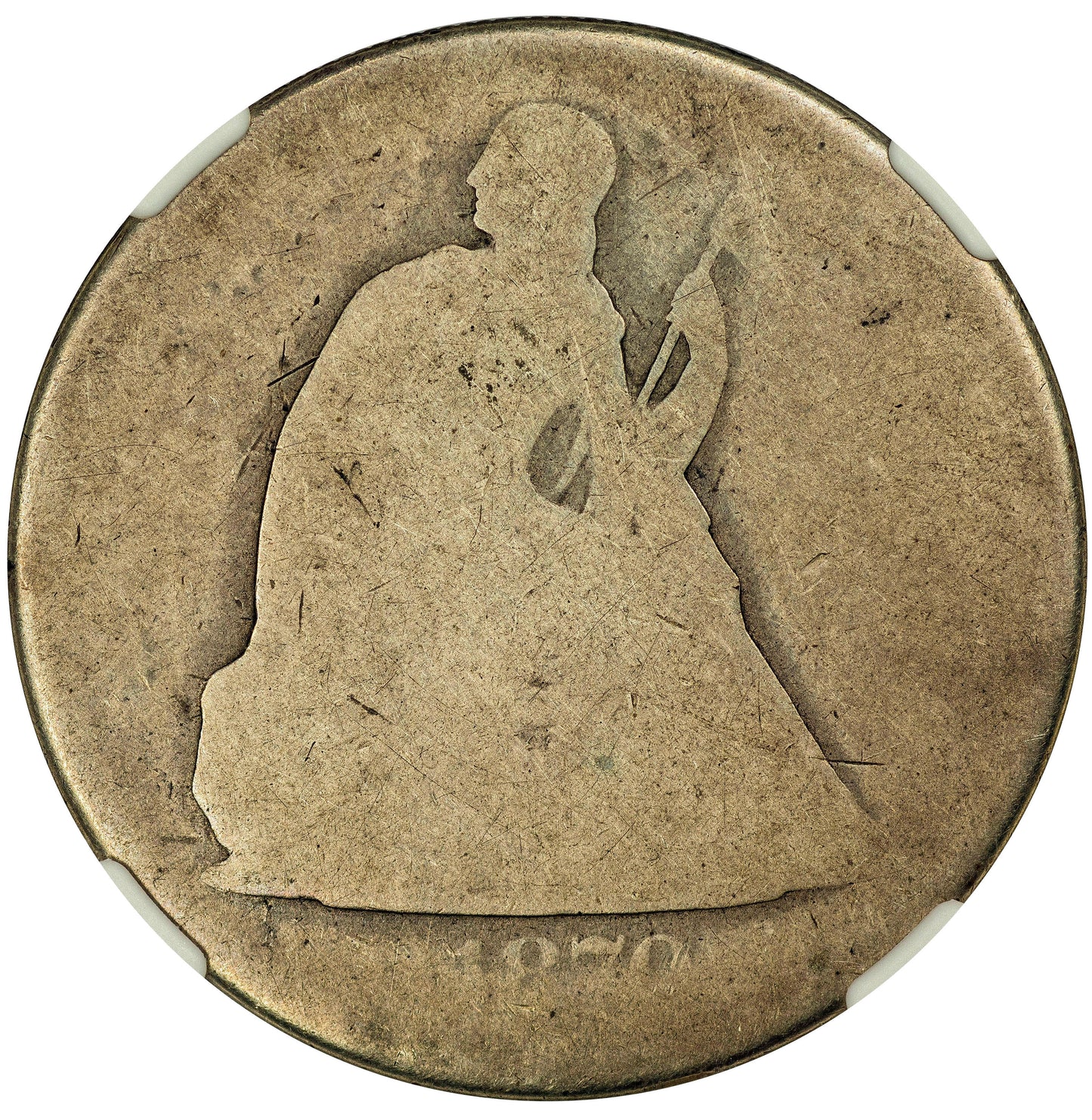 1870-CC $1 FR02 PCGS CAC