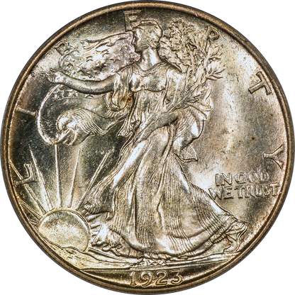 1923-S 50C MS65 PCGS CAC