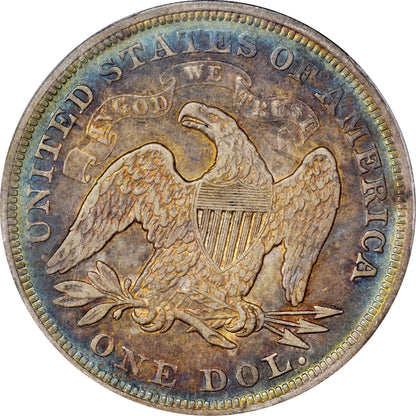 1872 $1 XF45 PCGS