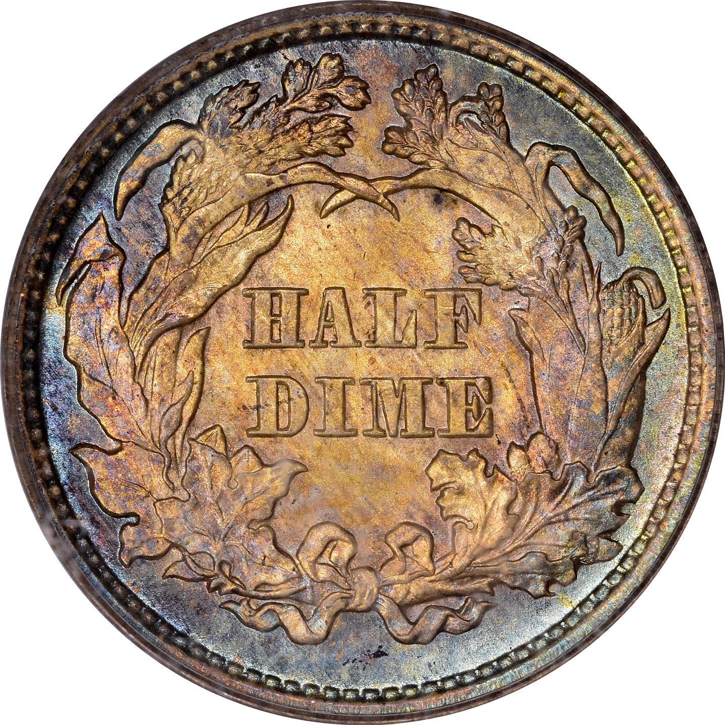 1872 H10C MS66 PCGS CAC - Paradime Coins | PCGS NGC CACG CAC Rare US Numismatic Coins For Sale