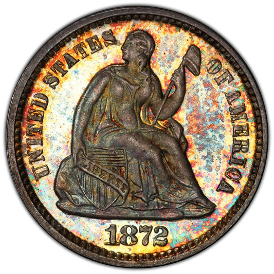 1872 H10C PR66+ PCGS CAC - Paradime Coins | PCGS NGC CACG CAC Rare US Numismatic Coins For Sale