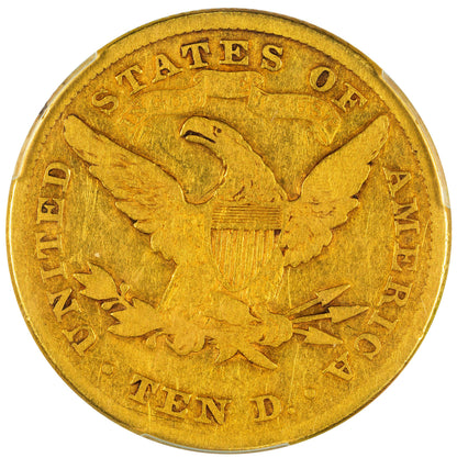 1875-CC $10 G04 PCGS REVERSE