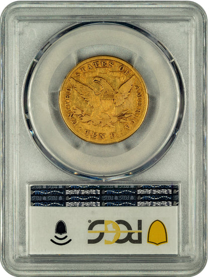 1875-CC $10 G04 PCGS REVERSE HOLDER