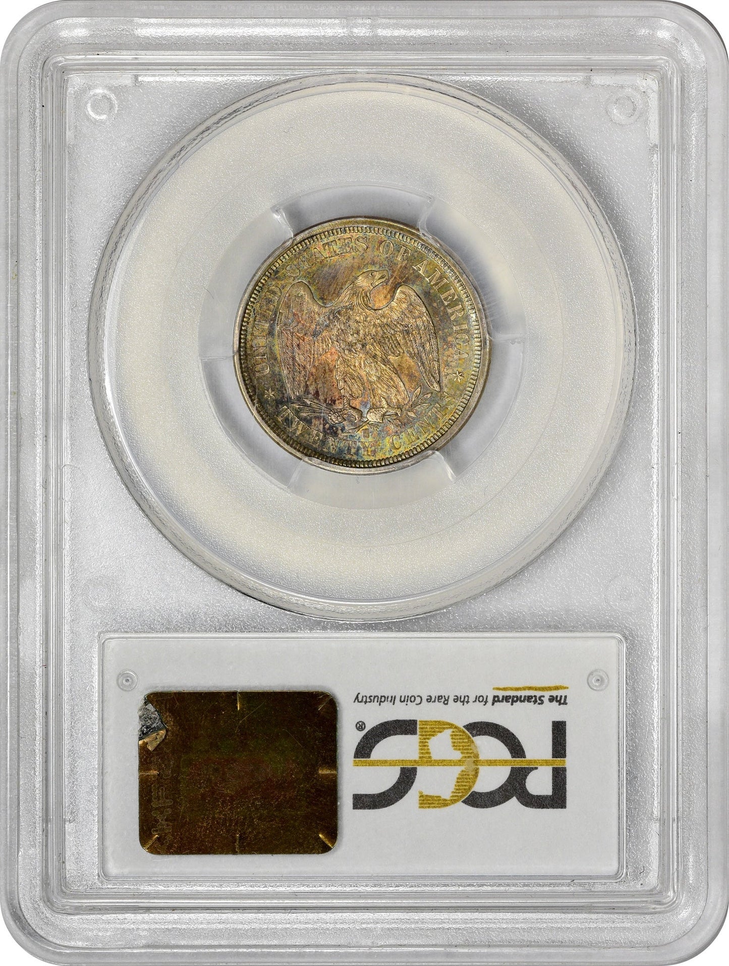 1875-S 20C MS66 + PCGS CAC 20C