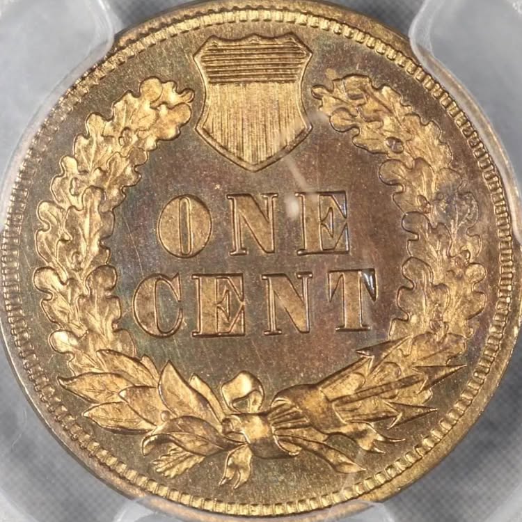 1875 1C PR64 RD CAM PCGS CAC