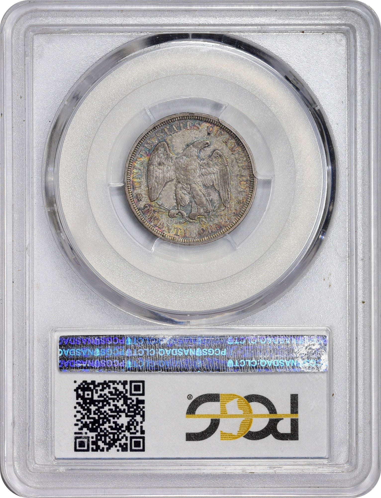 1875 20C Au53 Pcgs Cac