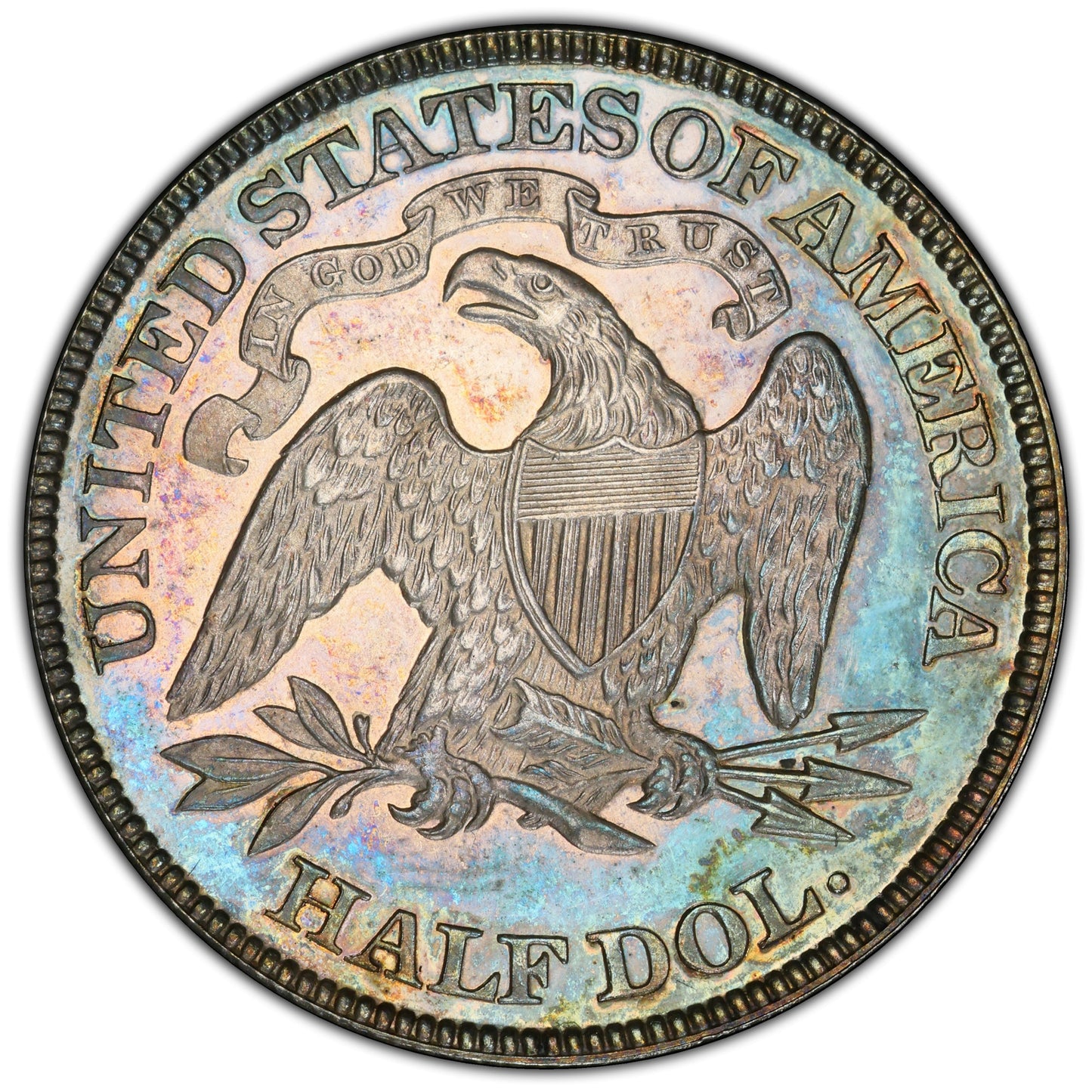 1877 50C Pr63 Pcgs Cac