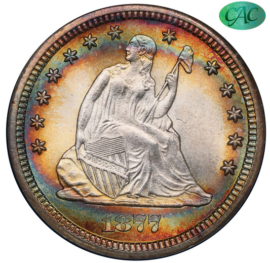 1877-CC 25C MS67 CACG 