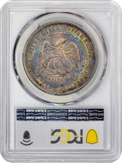 1877-S T$1 XF45 PCGS