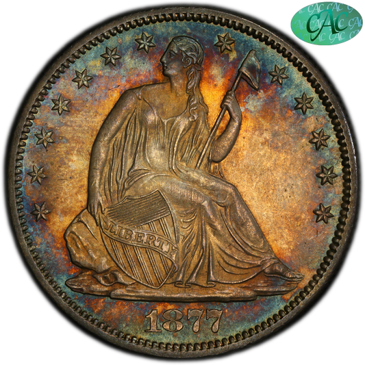 1877-S 50C MS66+ PCGS CAC
