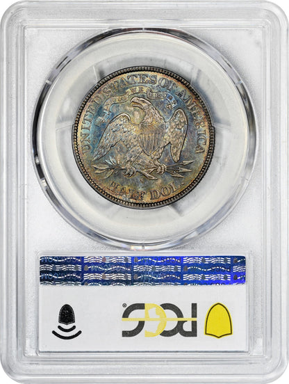1877-S 50C MS66+ PCGS CAC REVERSE HOLDER