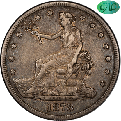 1878-S T$1 VF35 CACG