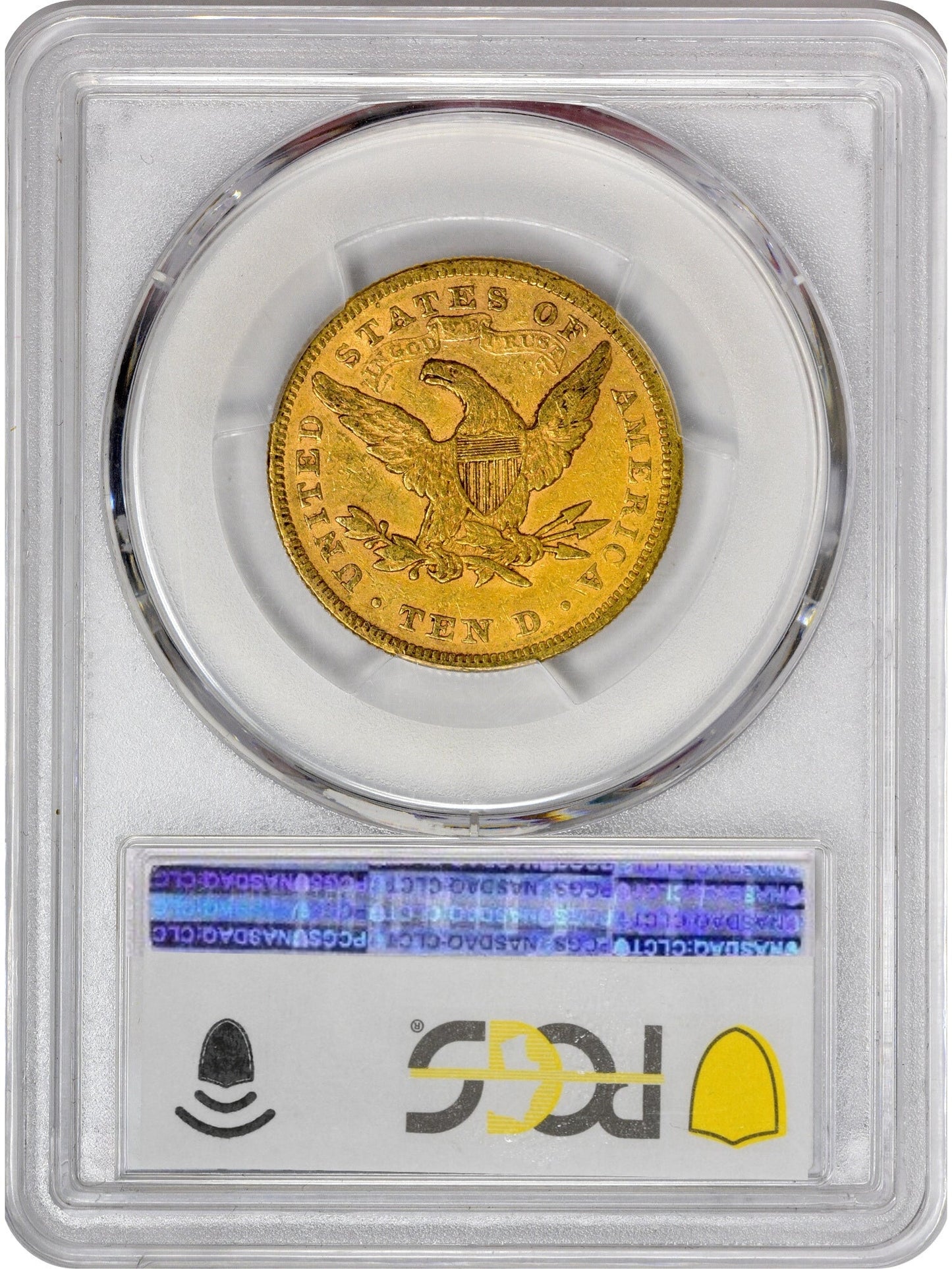 1878 $10 XF45 PCGS CAC REV HOLDER