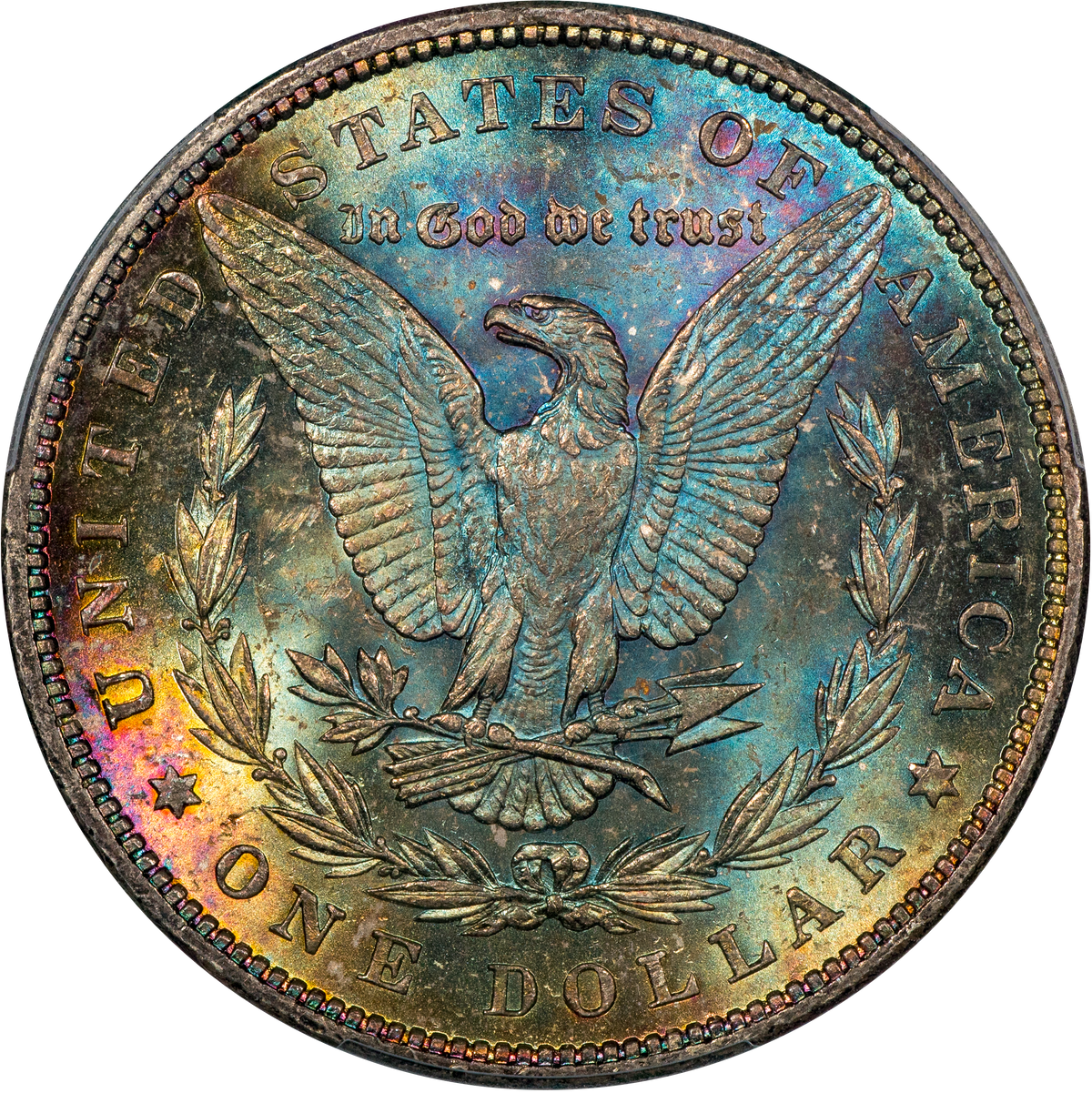 Buy 1878 Morgan Dollar 7TF Rev of 79 MS65 PCGS | Paradime Coins